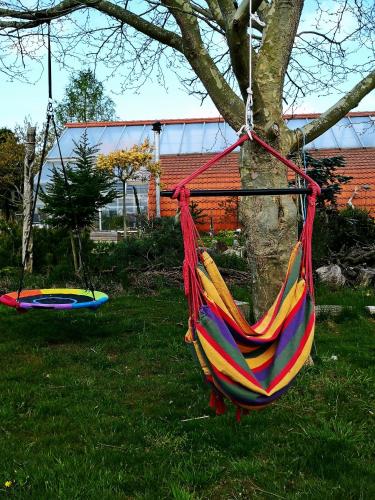 "Balmgarten" im Naturpark Usedom, Bio Solarhaus mit großem Garten