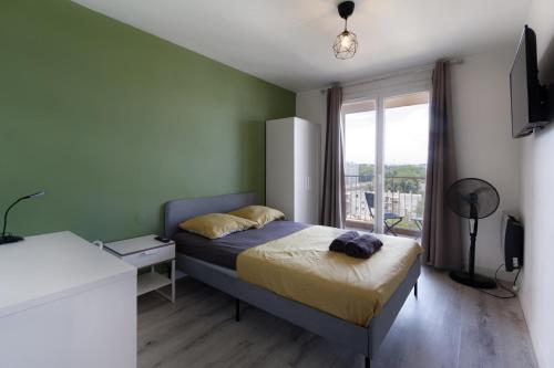 LE BEAULIEU * Appartement 4 chambres * 8pers * Clim * Parking * Balcon near Square Boulevard Paul Valéry