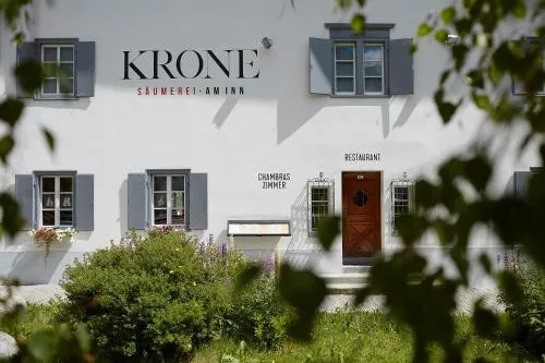 Krone Säumerei am Inn in La Punt-Chamues-ch, Schweiz