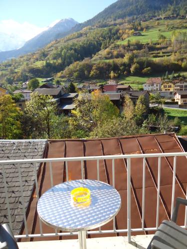 Balkon/teras, Hotel de l'Union in Champex