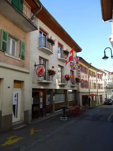 Hotel de l'Union in Orsières, Schweiz
