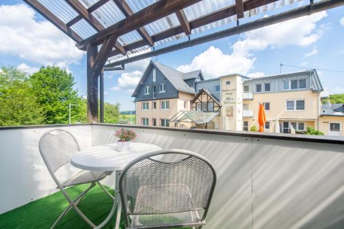 Balkons/terase, Waldesblick, Hotel-Restaurant in Lahr (Rhineland-Palatinate)