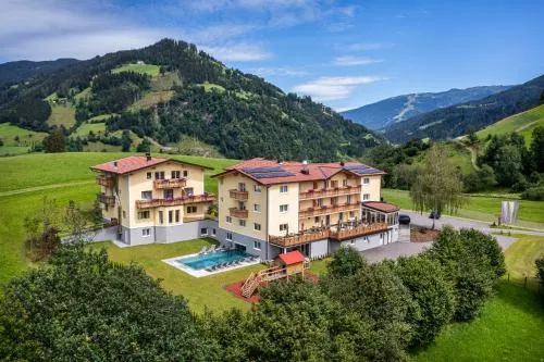 Der Alpenblick in St. Johann im Pongau, Österreich