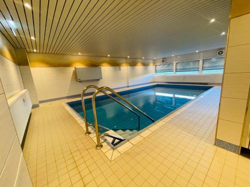 Swimming pool, Apartment Movenkoje fur 1-2 Personen mit Pool in Dahme