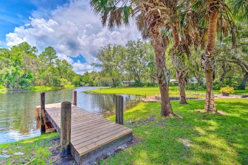 Pet-Friendly Inglis Retreat with Lake and Dock!