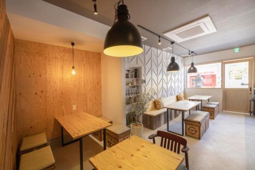 Pub/lounge, Coliving AND Cafe SANDO in Omishima