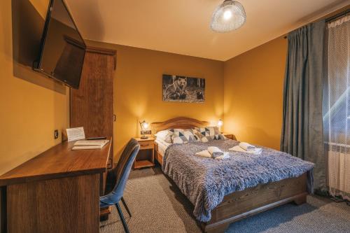 1 double bed