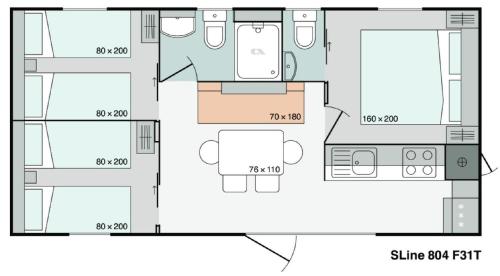 地中海柯诺维尼咖移动房屋露营地