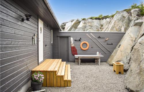 Viesnīcas āriene, Nice Home In Sveio With House Sea View in Sveio