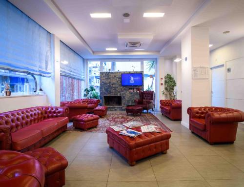 ห้องส่วนกลางสำหรับนั่งเล่น/ดูทีวี, Hotel Palace in บัตติปักเลีย