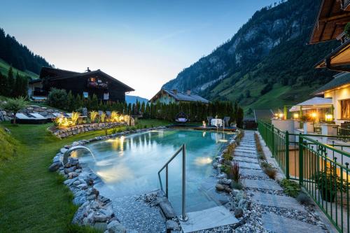 景觀, Naturhotel Huttenwirt im Grossarltal in 許奇拉格