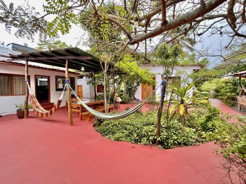 tuin, Hostal Vista al Mar in Galapagos