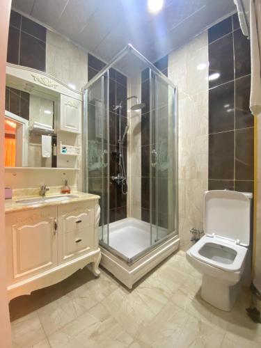 Bathroom, Center Hotel Baku in Baku