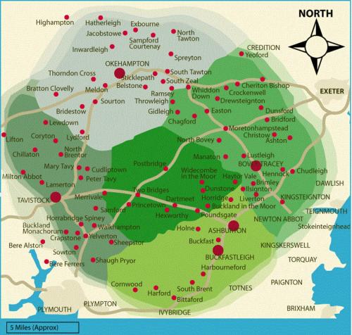 Higher Mapstone - A true retreat nestled in a private sanctuary on Dartmoor