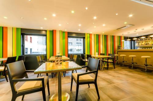 Delt lounge/TV-område, Hotel Metropolis in Escaldes