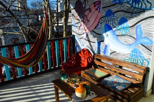 시설, Zeppelin Art-Hostel in 마드 델 플라타