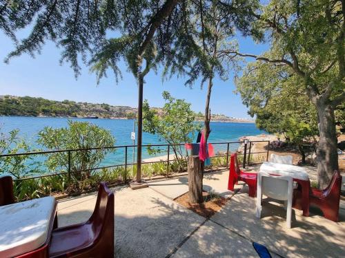 Kilátás, Villa Riva in Omišalj