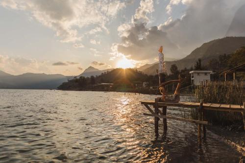 Beach, Baraka Atitlan in San Marcos La Laguna
