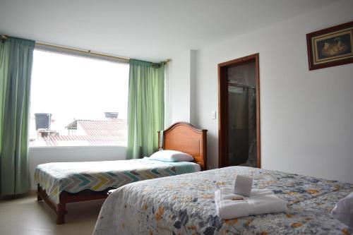 2 double beds