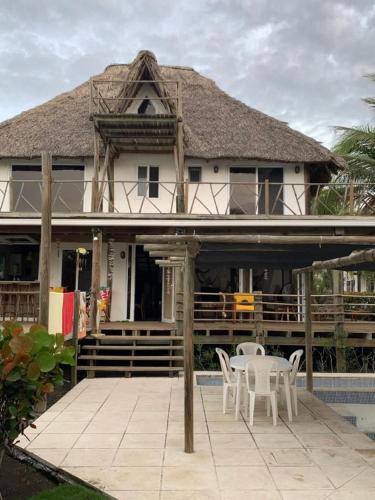 Swimming pool, Cabo tortugas - casa in Monterrico