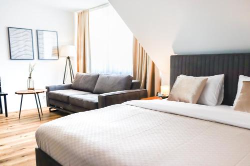 Guestroom, Moderne Ferienunterkunft in ruhiger Lage und nur 7 Gehminuten vom Strand entfernt - hoher Schlafkomf in Scharbeutz