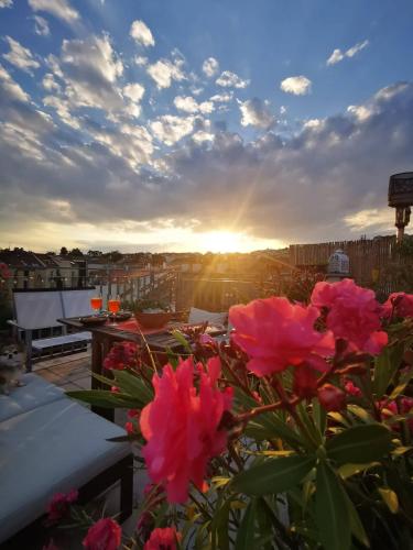 Lux Duplex rooftop loft with an amazing terrace & home cinema, Praha (fotografie 2)