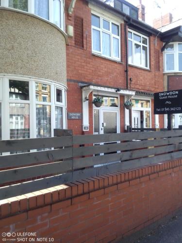 Snowdon House Single rooms for solo travellers chambre d'hôte Rhyl