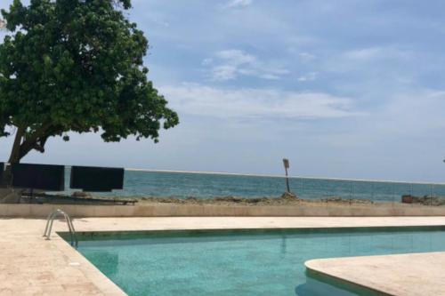 View, Apartamento Moderno con Vista al Mar en Bocagrande Cartagena in El Laguito