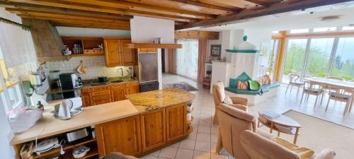 virtuve, Chalet Kultique in Innerschwand am Mondsee