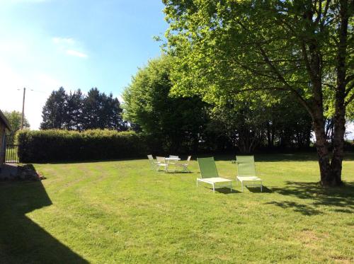 View, Les Landes in Lubersac