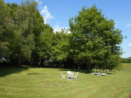 View, Les Landes in Lubersac