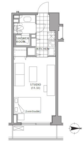 Pangoo品川 Room Type - Apartment with Shower