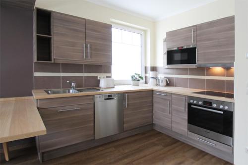 Kitchen, Ferienwohnungen Haus Sommerlust in Ostseebad Kuhlungsborn