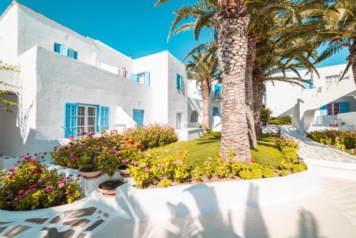 Exterior view, Hotel Sagterra in Naxos Island