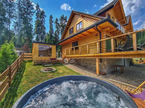 LK Resort Łapsze domy z prywatną balią i sauną - Chalet - Łapsze Niżne