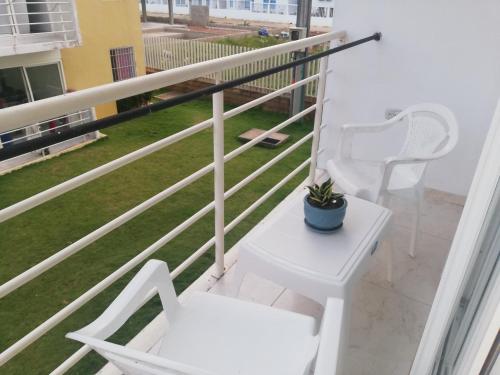 Balcony/terrace, Apartamento en Covenas, Punta del Este in La Cazada