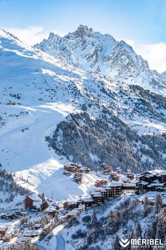 View, Creux de l'Ours Mottaret, 3 a 5 couchages in Meribel