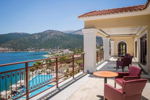 parveke/terassi, Kefalonia Bay Palace in Kefalonia