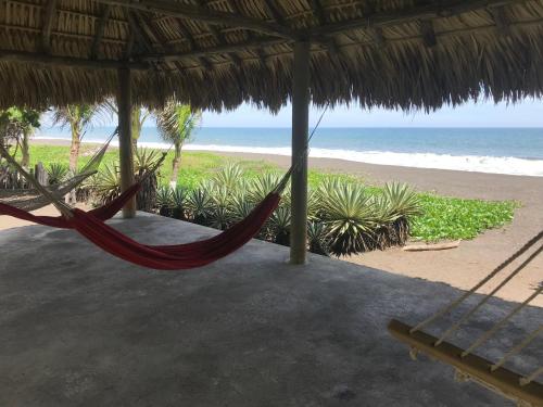 Cabo tortuga bungalows in Monterrico