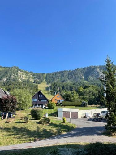 Kilátás, Appartement typique de montagne in Thollon-les-Memises
