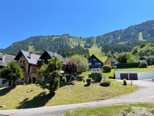 Kilátás, Appartement typique de montagne in Thollon-les-Memises