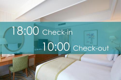 Room Selected at Check-In - Check-in After 6PM and Check-out before 10AM