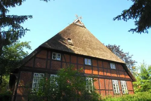 Ferien in einem historischen Bauernhaus mit Garten in Möhnsen, Deutschland