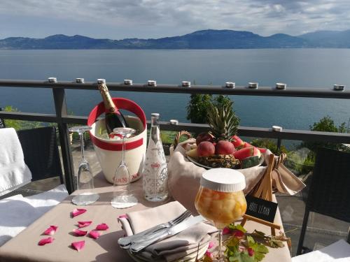 Balkons/terase, Hotel Le Leman in Saint-Gingolph