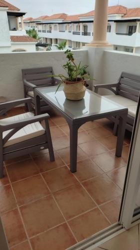 View, Bel appartement familial vue mer Garden beach in Sidi Rahal