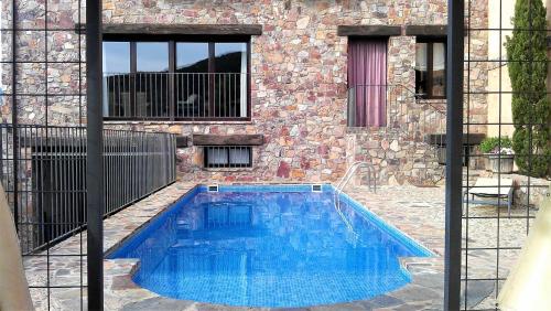 Úszómedence, Casa de vacaciones en Parque Nacional de Cabaneros in Navas De Estena