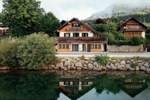 外部景觀, Apartment am Grundlsee - Your Austrian Home in 格倫德爾湖