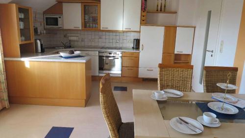 廚房, Ferienwohnung Graf Konrad in 格拉弗瑙