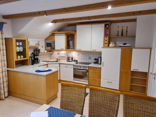 廚房, Ferienwohnung Graf Konrad in 格拉弗瑙