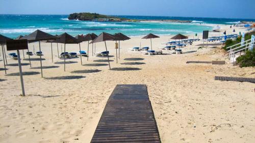 沙灘, Ayia Napa Holiday Villa 036 in 索蒂拉